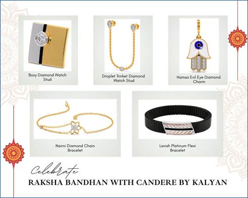 Celebrate Raksha Bandhan with Timeless Keepsakes from Candere by Kalyan