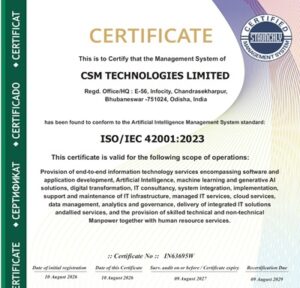 Certification