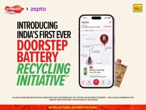 Eveready and Zepto Launch India’s First Quick-Commerce Battery Recycling Initiative - Image