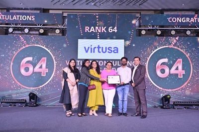 Virtusa Accelerates Workplace Transformation with 32-Position Rise in Great Place to Work® India's Best Companies to Work For 2026 3 Image - GPTW 2026 - Virtusa
