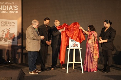 Kinetic Group Launches Kinetic's Electric Energy – A Landmark Coffee Table Book Celebrating India's Original People Mover 6 Kinetic Group Launches Kinetic's Electric Energy