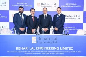 Mr. Aakarsh Goyal - CFO, Mr. Lovlish Garg - WTD, Mr. Rajesh Garg - VC & Mr. Dinesh Garg - MD at their IPO