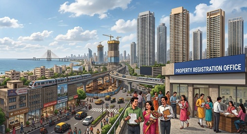 Premium Housing Demand and Infrastructure Growth Fuel Mumbai's Record August Property Registrations