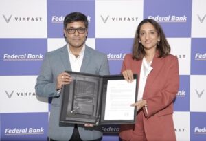 VinFast India partners with Federal Bank