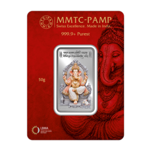 MMTC-PAMP Unveils the Lord Ganesha 50g Silver Bar, a Timeless Symbol of Auspiciousness and New Beginnings - Certi-Front