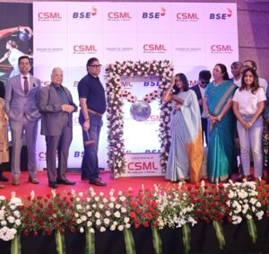 Mr. Rajesh N Mathur, Mr. Rohit R Mathur MD, Ms. Radha Kirthivasan Head Listing SME, BSE Ltd, Mrs. Abha R Mathur - Exe. Dir.,Mrs. Tyna Dcruz VP