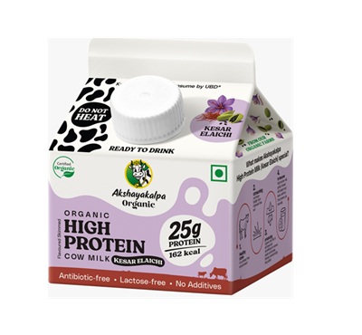 High-Protein Milk _Kesar Elaichi