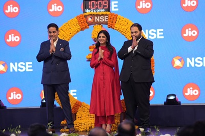 Jio's Day-One Surge Adds Over ₹2.76 Lakh Crore to Investor Wealth