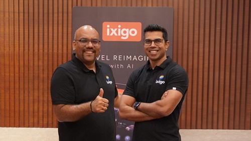 (L) Aloke Bajpai, Group CEO & (R) Rajnish Kumar Group Co-CEO, ixigo (2)