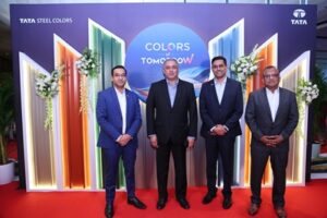 Mr. Prakhar Aggarwal, VP - Marketing & Sales, Tata Steel Colors Pvt. Ltd, Mr. T V Narendran, CEO and MD, Tata Steel Ltd, Mr. Praveen Venugopalan Thampi, MD
