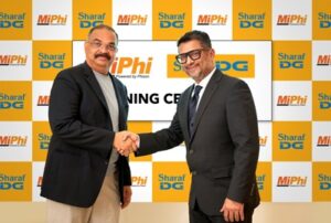 Nilesh Khalkho, CEO, Sharaf DG and Vikas Jain, Co-Founder, MiPhi