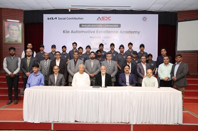 Senior leadership from Kia India, along with officials from FADA, ASDC and Don Bosco ITI