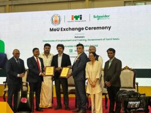 Tamil Nadu Chief Minister Mr. C. Joseph Vijay_Mr. Deepak Sharma, CEO, Schneider Electric India