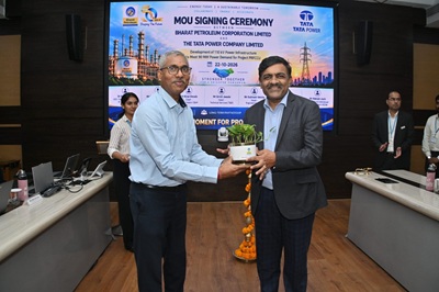 Tata Power Signs MoU with BPCL